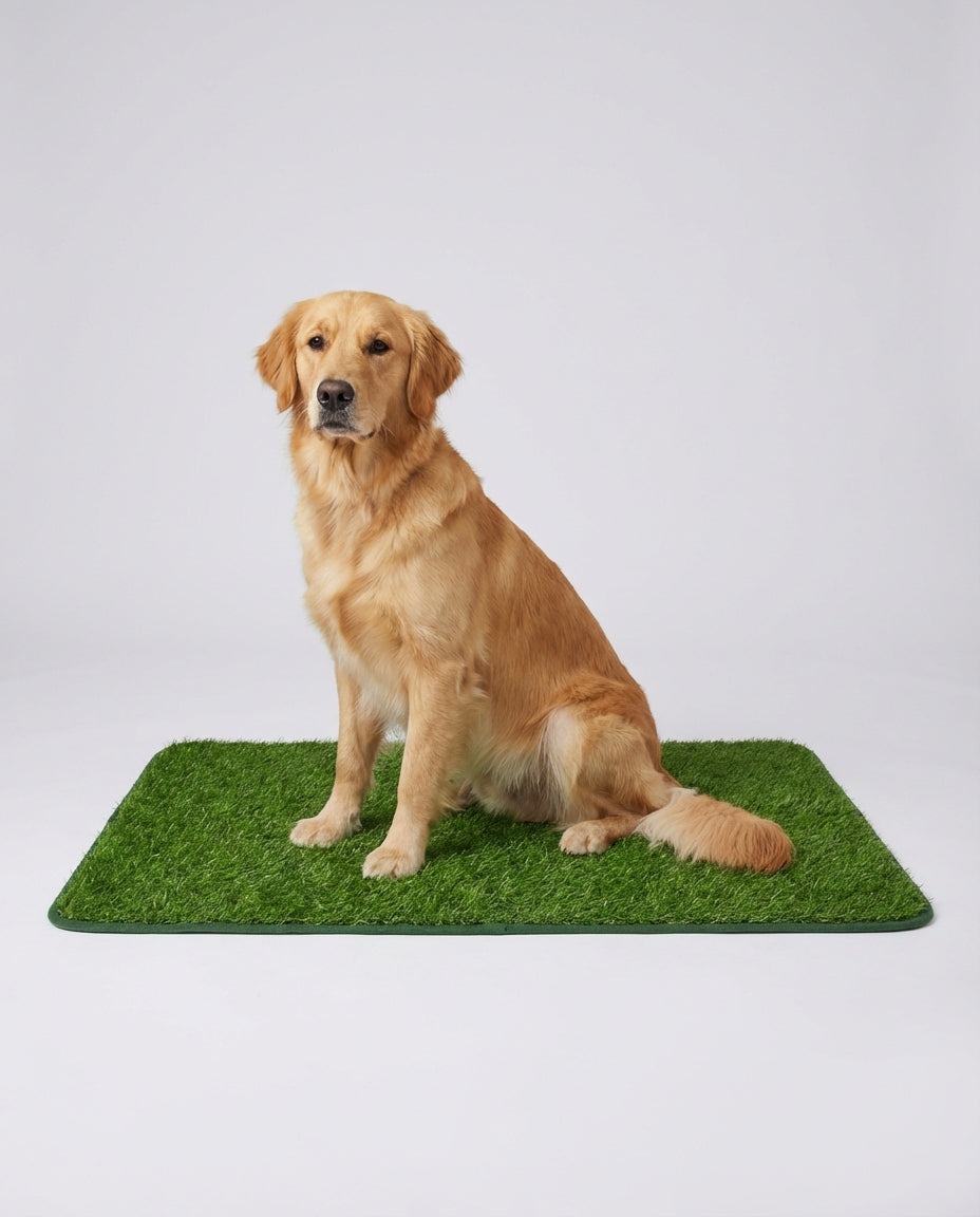 Dog Grass Washable Pet Pads Reusable Non-Slip | Indoor Training