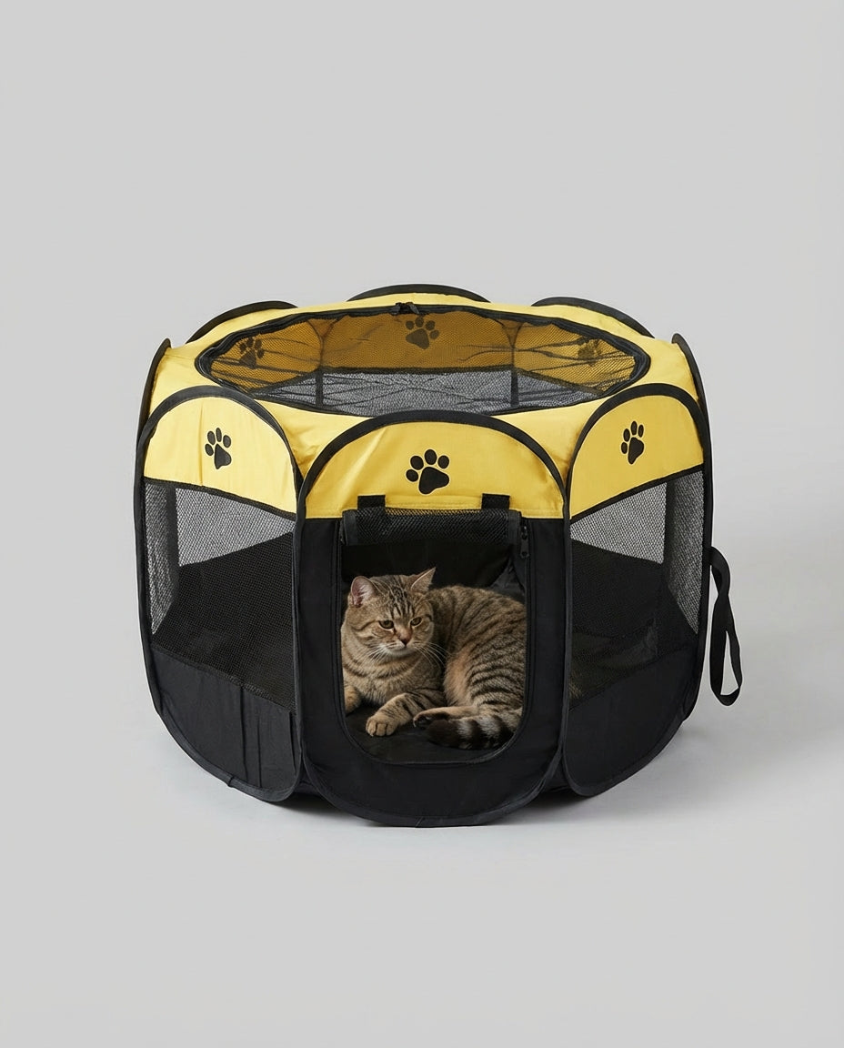 Dog and Cats Foldable Crates Soft Playpen | Indoor Use