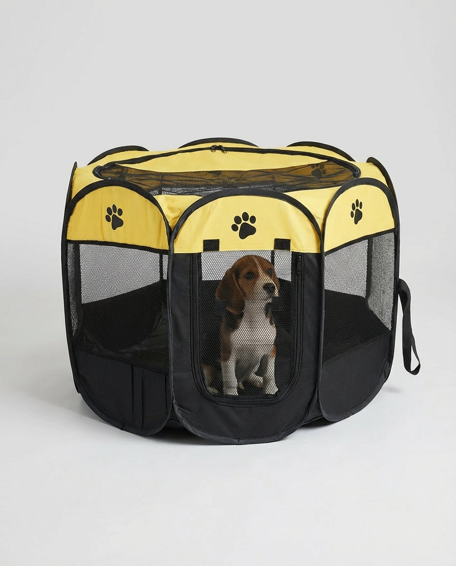 Dog and Cats Foldable Crates Soft Playpen | Indoor Use