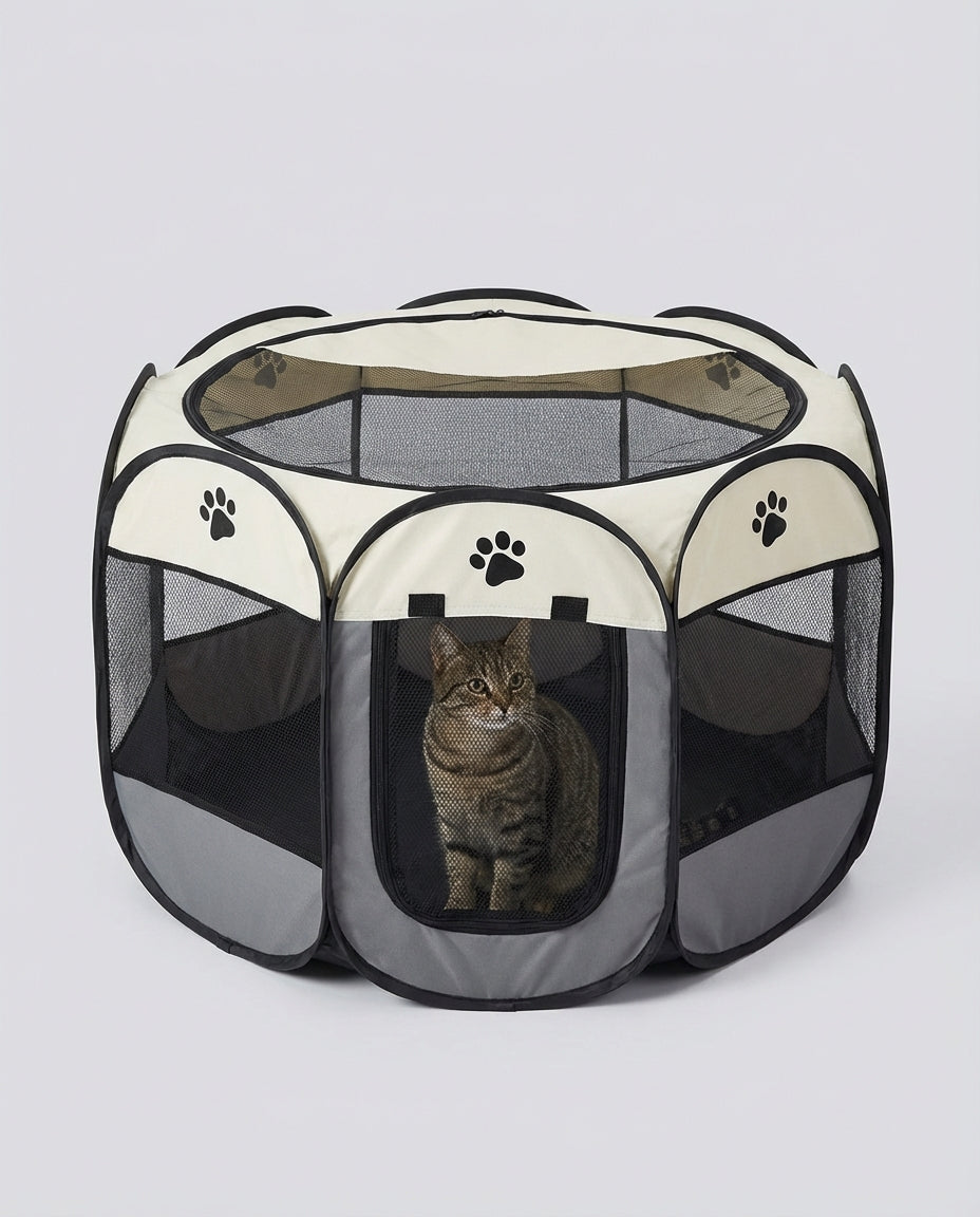 Dog and Cats Foldable Crates Soft Playpen | Indoor Use