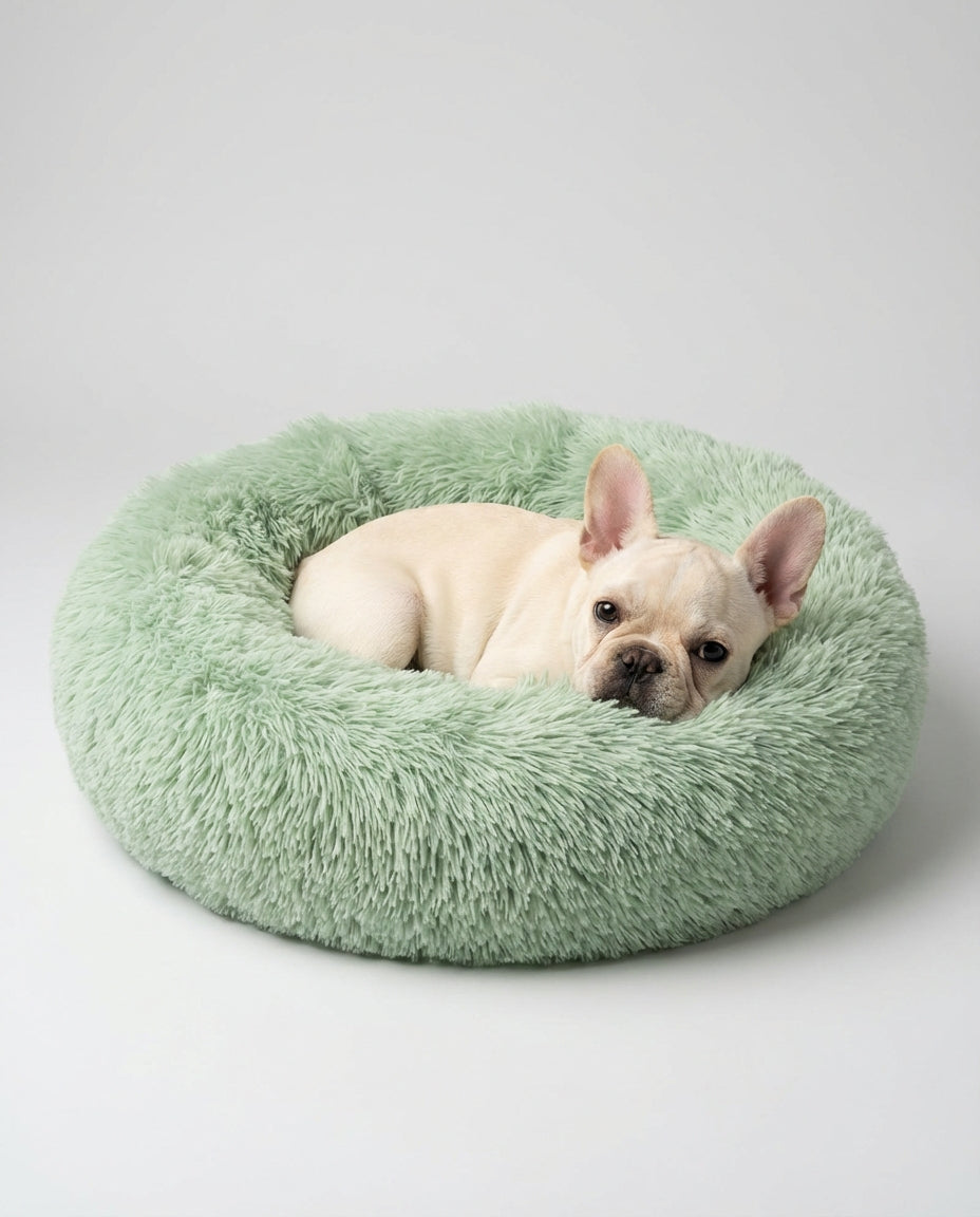 Dog and Cats Pet Beds Round Donut Cushion | Indoor Use