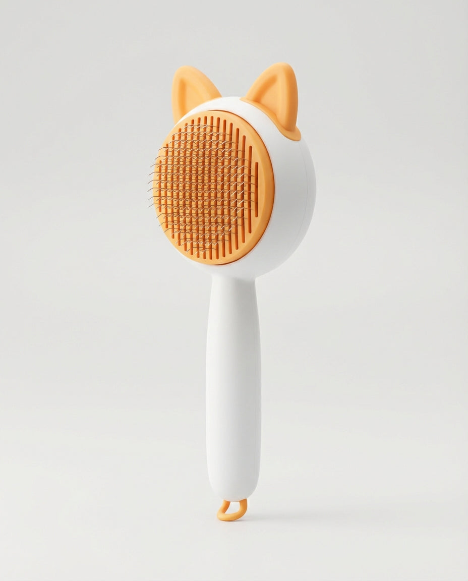 Self Cleaning Pet Hair Brush for Dogs and Cats | Grooming