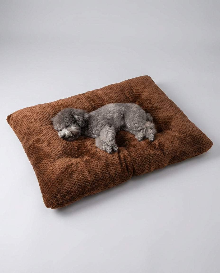 Dog Pet Bed Thick Cushion Mat Non-Slip Base | Indoor Use
