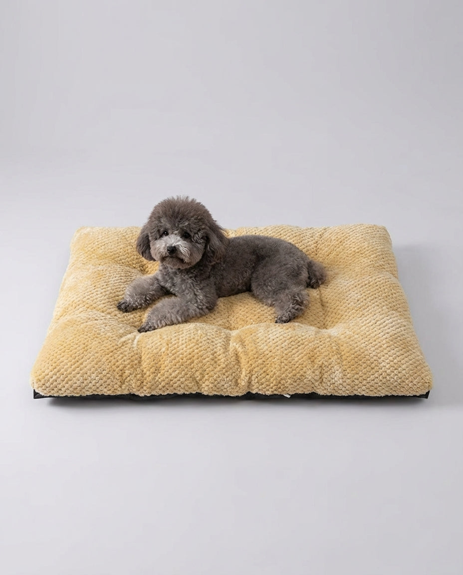 Dog Pet Bed Thick Cushion Mat Non-Slip Base | Indoor Use