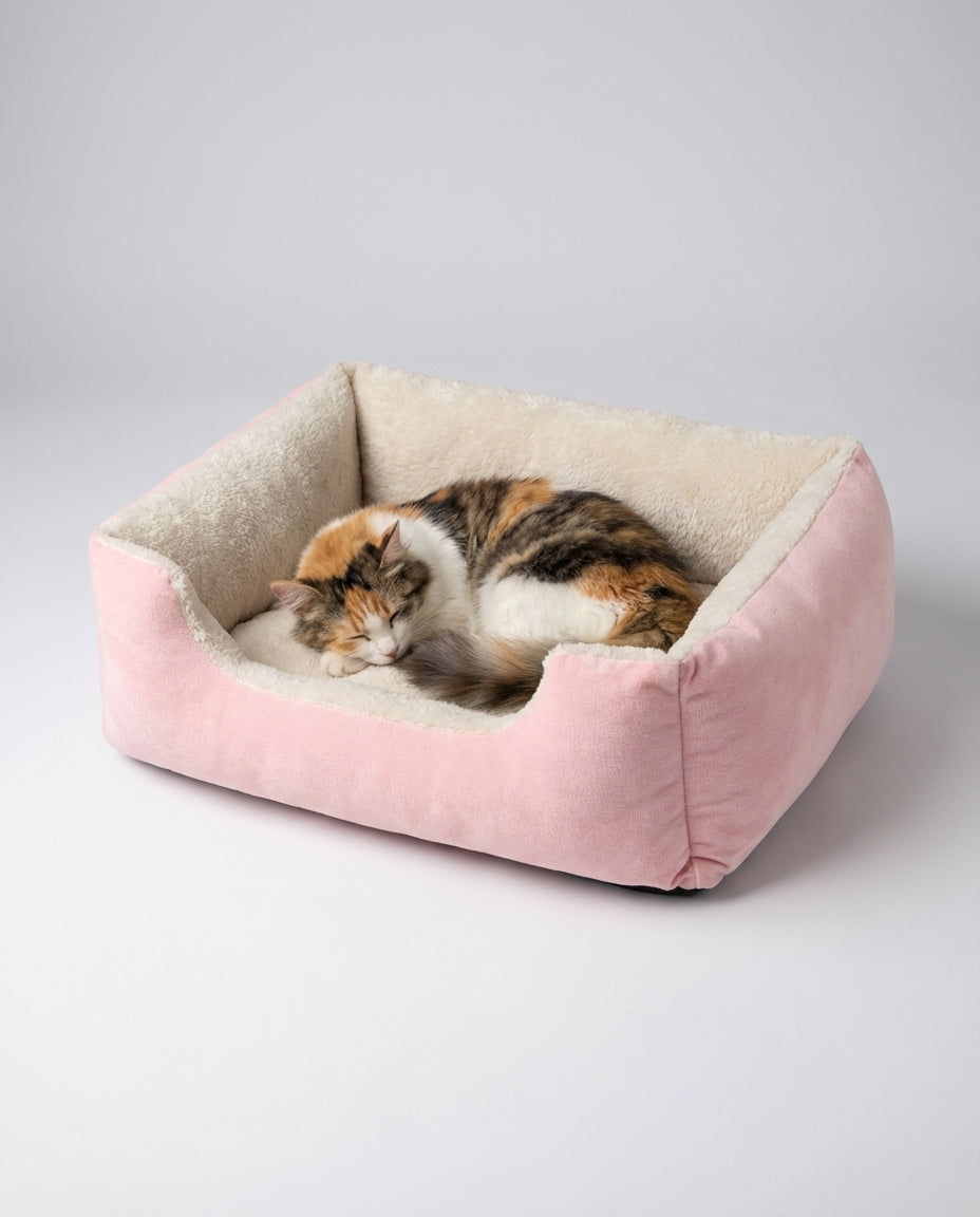 Dog and Cat Pet Bed Bolster Sofa Style | Indoor Use
